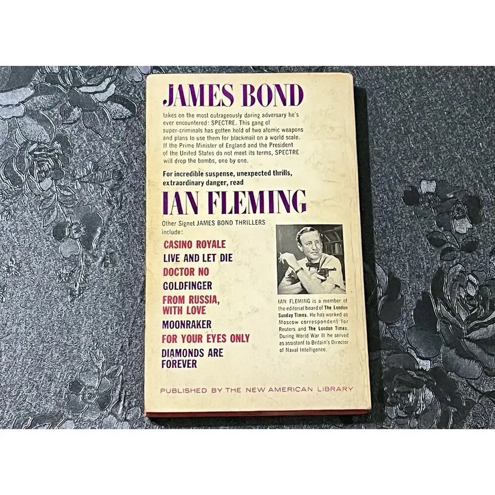 Thunderball A James Bond Thriller Ian Fleming 1964